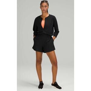 NWOT Lululemon High Neck UVP Zippered Romper - 8